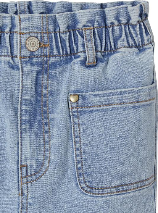 Produktbild Vertbaudet Die UNVERWÜSTLICHE, robuste Mädchen Paperbag-Jeans (128)