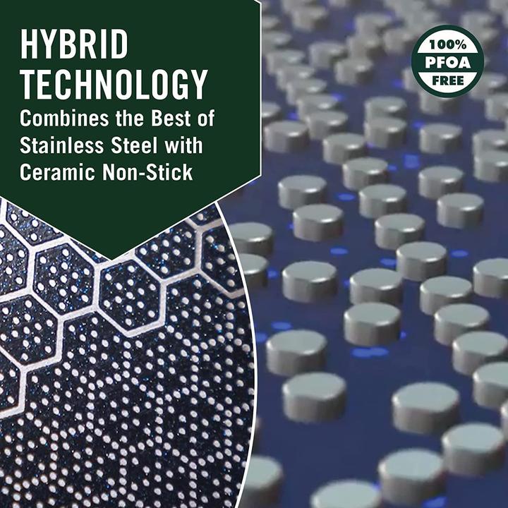Produktbild HexClad Bratpfanne Pan 12" (30 cm, Bratpfanne, Edelstahl)