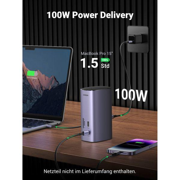 Actual product image Ugreen Multi (USB-C, 12 Ports)