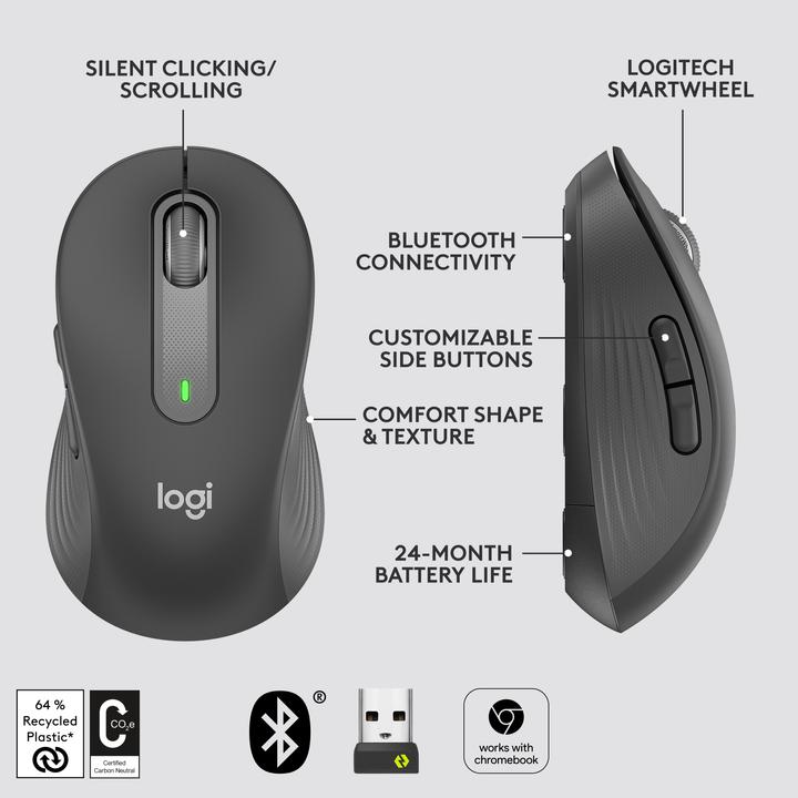 Actual product image Logitech Signature M650 M (Wireless)