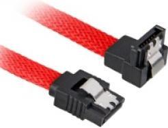 Image du produit Sharkoon Câble Shark Sata III 90° sleeve rd 0,60m