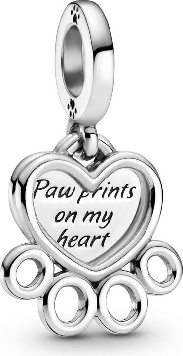 Produktbild Pandora Hearts & Paw Print Charm (Silber 925)