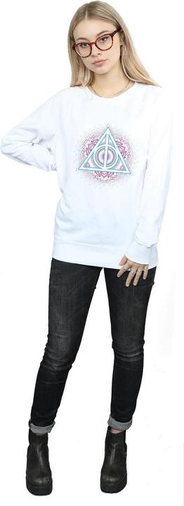 Image du produit - Sweat NEON DEATHLY HALLOWS - Femme (XL)