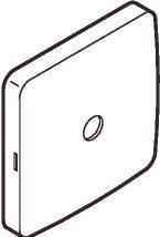 Actual product image LK Cover 50x50 mm for lamp outlet grey