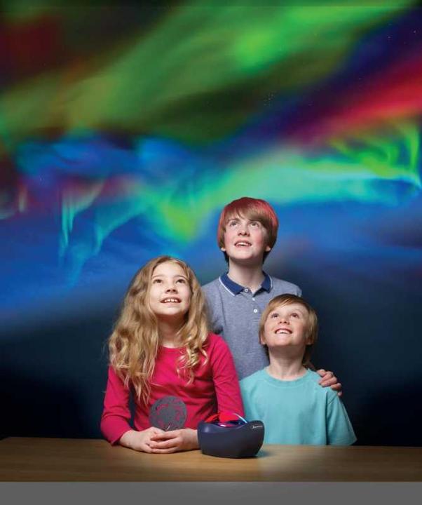 Actual product image Brainstorm Aurora Northern Lights Projector & Night Light
