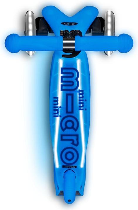 Produktbild Micro Scooter Mini Deluxe Glow Plus LED Blau