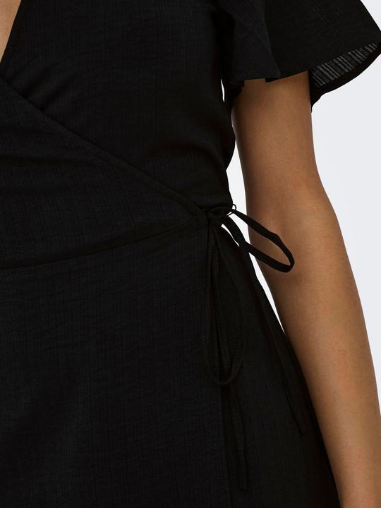 Actual product image Only Stucali S/S Midi Wrap Dress Wvn (L)
