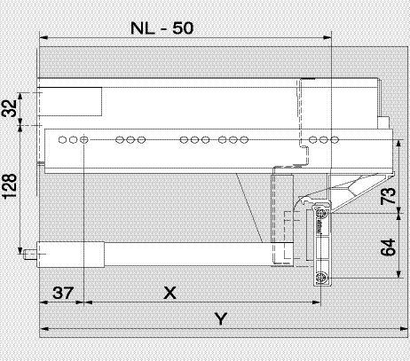 Productafbeelding Blum SERVO-DRIVE uno voor hangende afvaloplossingen