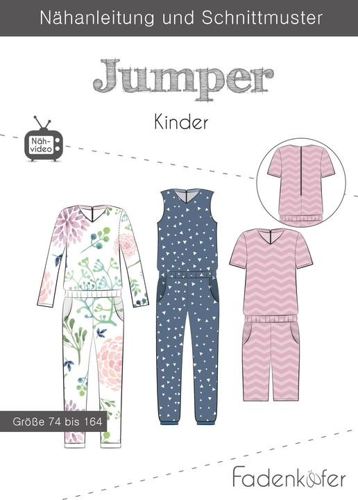 Produktbild Fadenkäfer Schnittmuster Jumper