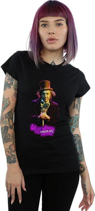 Produktbild Willy Wonka & the Chocolate Factory Dark Pose TShirt (S)