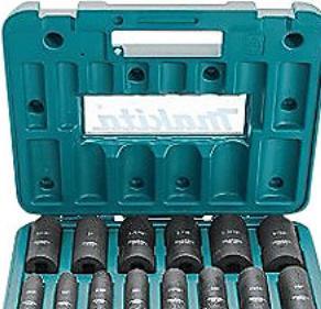 Produktbild Makita B-52308 (32 mm, 16 mm, 15 mm, 28 mm, 17 mm, 13 mm, 10  mm, 22 mm, 19 mm, 31 mm, 14 mm, 25 mm, 30 mm, 26 mm, 21 mm, 18 mm, 23 mm, 12 mm, 24 mm, 29 mm, 20 mm, 27 mm, 11 mm)