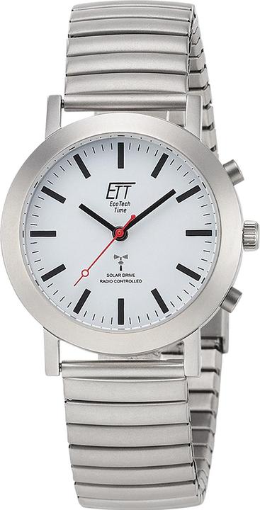 Actual product image ETT ELS-11584-11M Ladies' Strap Solar Radio Control Watch 35mm 5ATM (Analogue wristwatch, 35 mm)