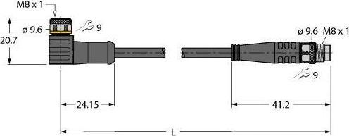 Actual product image Turck Actuator- (1 m)