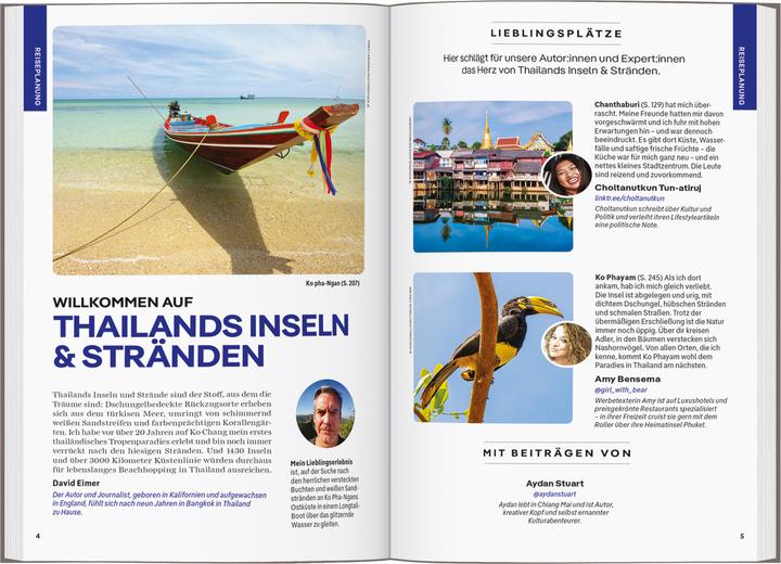 Actual product image Reiseführer Thailand Inseln & Strände (German, Aydan Stuart, Amy Bensema, Choltanutkun Tun-atiruj, David bucket, 2024)