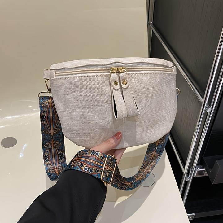 Immagine prodotto Only-Bags.Store Versatile e trendy marsupio casual e leggero, elegante semplicità in tinta unita stile pendolare