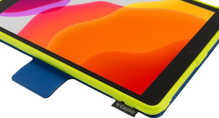 Immagine prodotto Gecko Covers Custodia per tablet per Apple iPad (2019/2020) Super Hero Tablet Blu Verde (IPad 10.2 (2019/2020/2021))