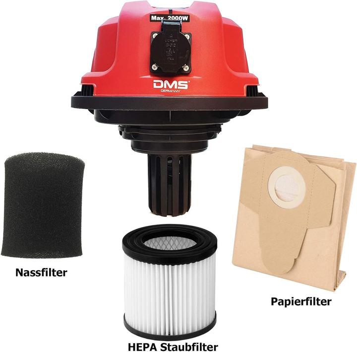 Immagine prodotto DMS Aspirapolvere industriale blu
