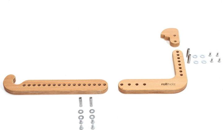 Produktbild Rollholz Klimmzugstange verstellbar inkl. Barren & Bänder