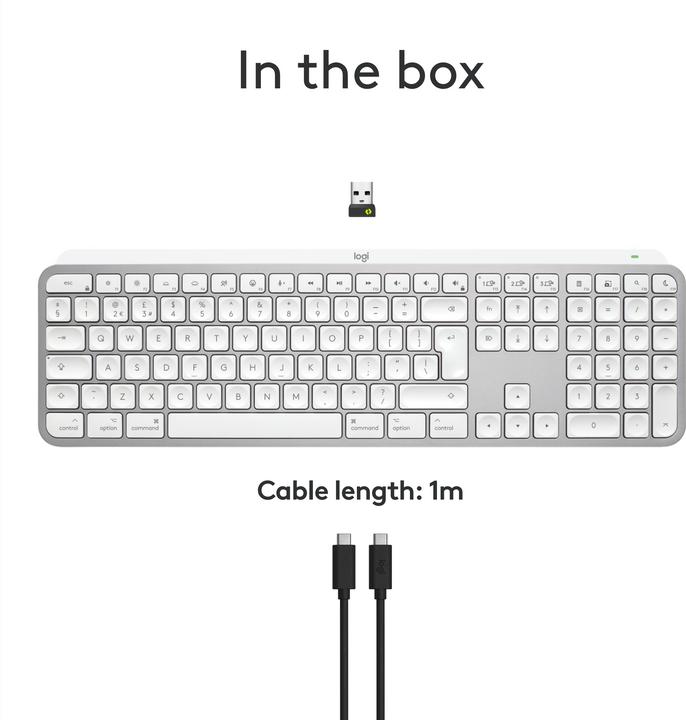 Actual product image Logitech MX Keys S for Mac (CH, Wireless)