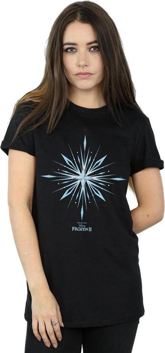 Immagine prodotto Disney Frozen 2 Elsa Signature Snowflake Maglietta Ampia Donna (XXL)