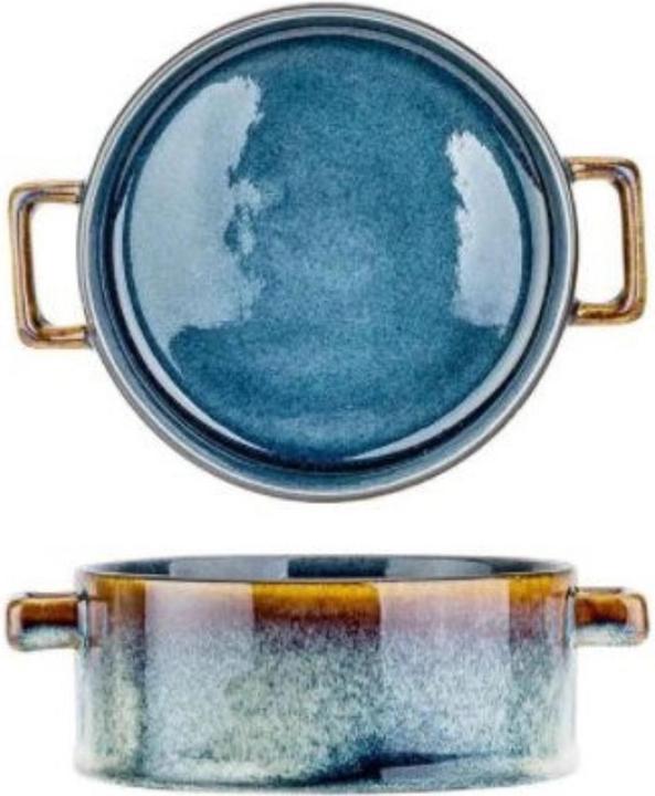 Immagine prodotto Cosy&Trendy Pentola per zuppa blu Quintana, Ø 13x5.5cm - 45cl (13 cm, Pentola, Ceramica)