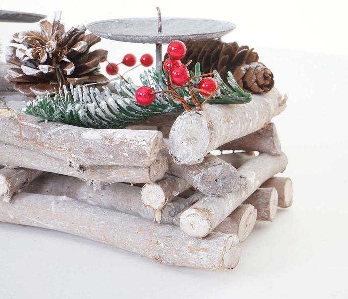 Actual product image Swisshandel24 Advent wreath (50 x 15 x 11 cm)