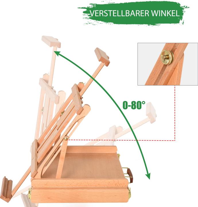 Immagine prodotto Vinsetto Cavalletto con angoli regolabili
