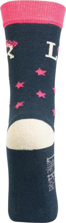 Actual product image Hy Equestrian Sasha Socks Girls (3Pack) (pack of 3, 152)