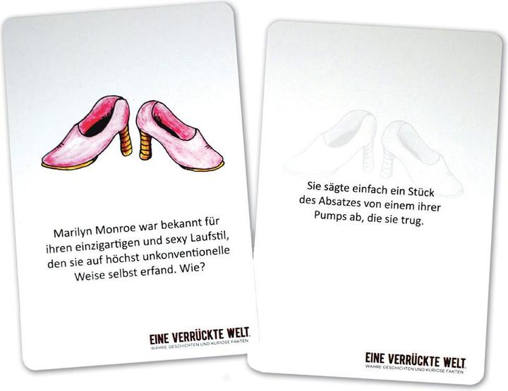 Actual product image A crazy world (German)