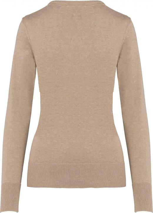 Produktbild Kariban Pullover mit V-Ausschnitt Damen (M)