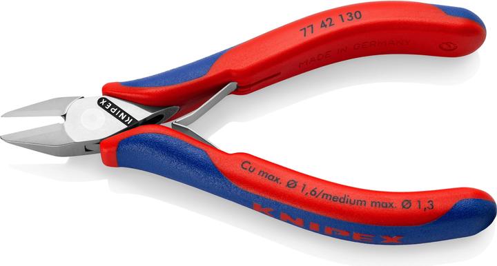 Actual product image Knipex Electronics side cutters (130 mm)