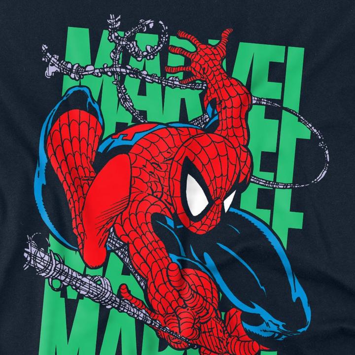 Actual product image Spiderman Unisex Adult Wall Crawling T-Shirt (M)
