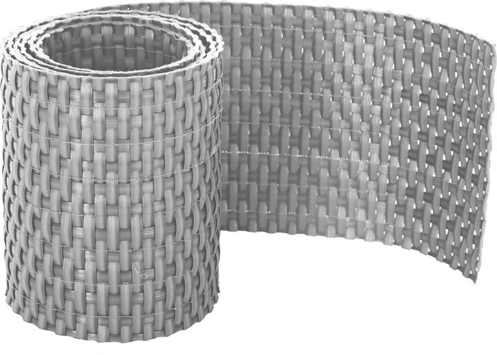 Gartenfreude Sichtschutz Polyrattan Streifen (255 cm)