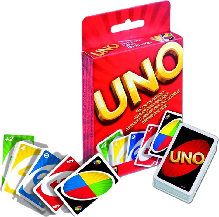 Actual product image Mattel Games UNO card game (English)