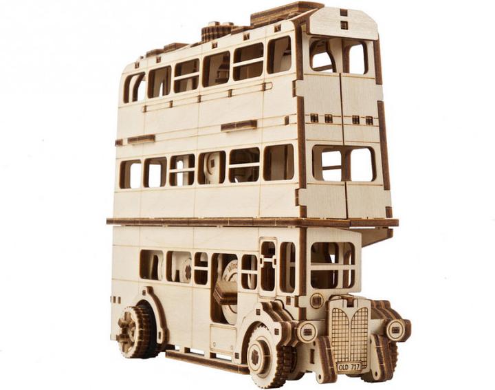 Actual product image Ugears Harry Potter Knight Bus