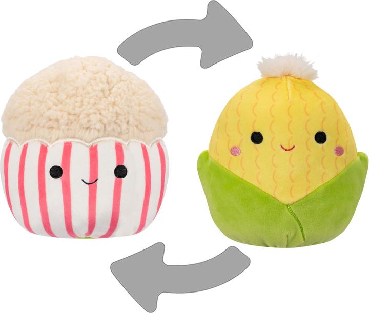 Image du produit Squishmallows - Flip A Mallow Popcorn/Corn (13 cm)