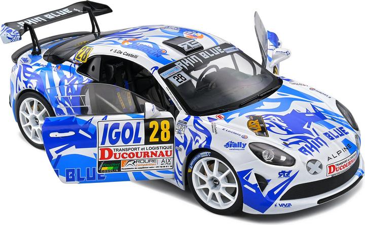 Image du produit Solido 1:18 Alpine A110 Rallye #28 blanc