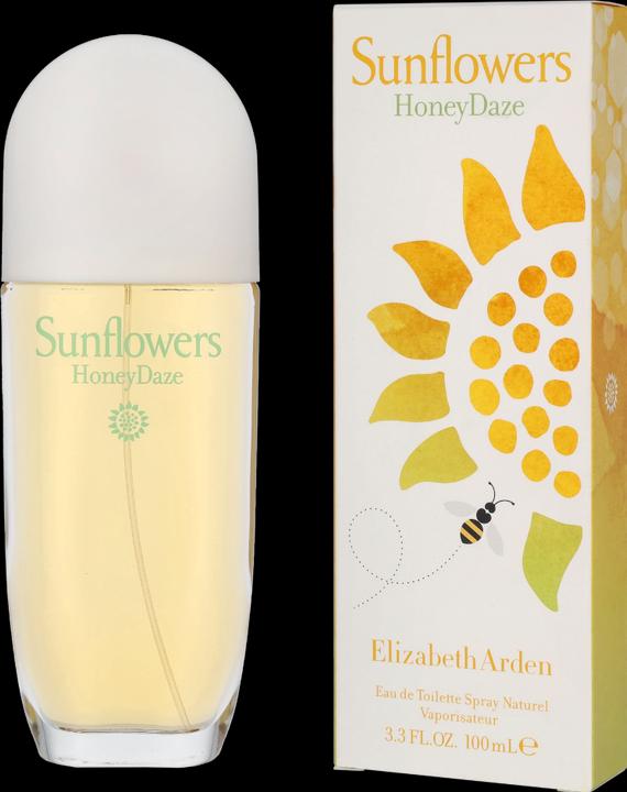Actual product image Elizabeth Arden Sunflowers HoneyDaze Eau de Toilette 100ml (Eau de toilette, 100 ml)