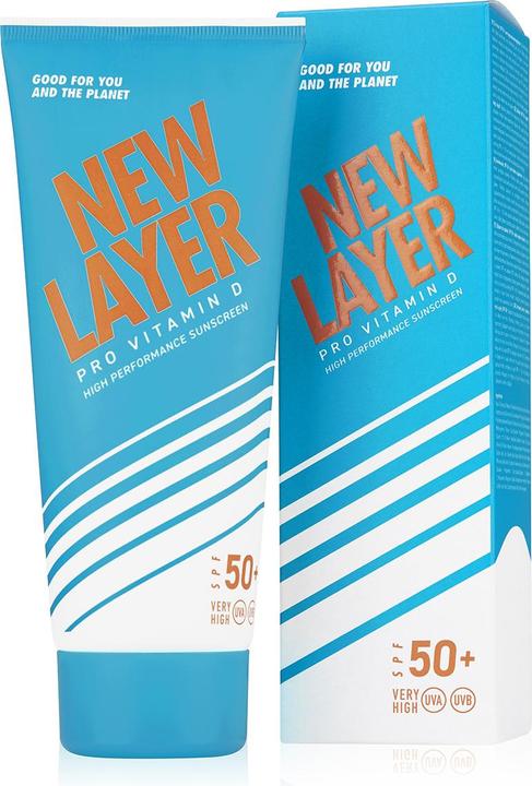 New Layer Pro Vitamin D High Performance Sonnencreme LSF50+ (Sonnencreme, SPF 50+, 200 ml, 252 g)