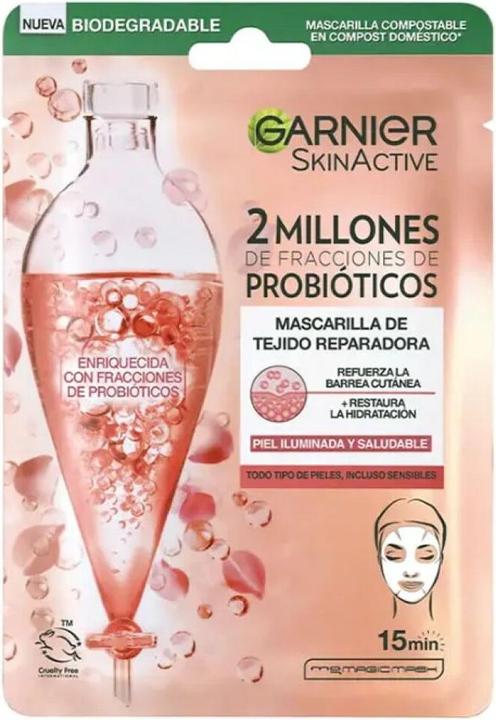 Image du produit Garnier SKINACTIVE mask tissu tejido reparadora 1 u