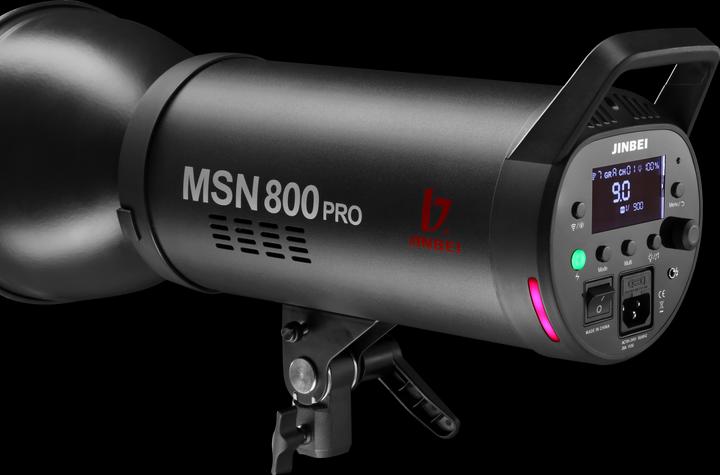 Actual product image Jinbei 1.01.021718 MSN-800 Pro HSS Studio Flash (Flash head)