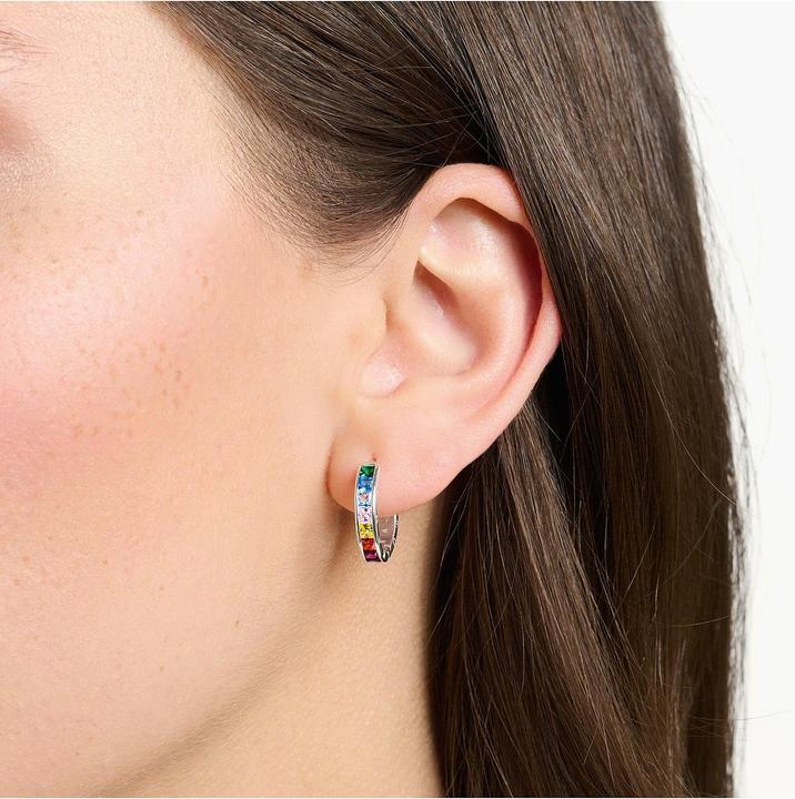 Immagine prodotto Thomas Sabo Creoli pietre colorate pavé d'argento (Argento 925)