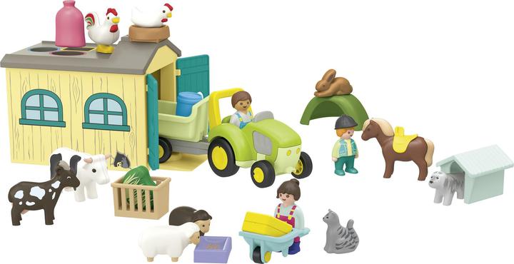 Immagine prodotto Playmobil Avventura nella fattoria dei trattori (71656)