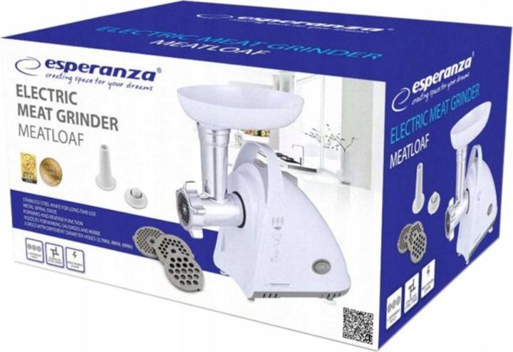 Produktbild Esperanza EKM031 Fleischwolf Baltas 2000W