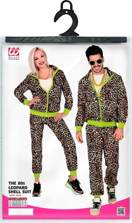 Produktbild Widmann 80er Jahre - Leopard Trainingsanzug (XL)