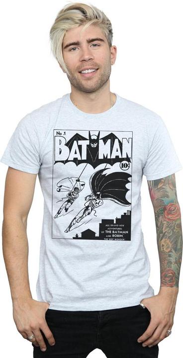 Actual product image Mens Batman No. 1 Mono T-Shirt (XXL)
