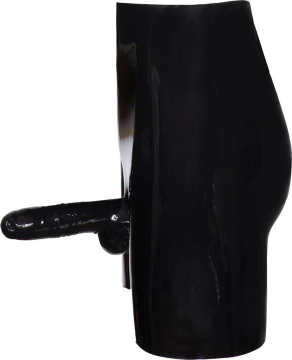 Actual product image LateX Toys Pants with penis sheath and anal condom (XL)