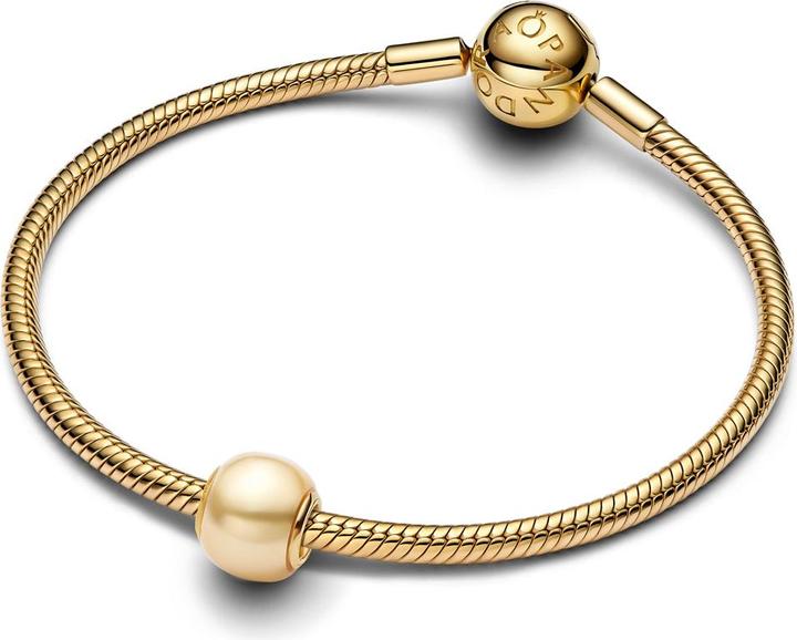 Produktbild Pandora Lacquered Artificial Yellow Pearl Charm (Vergoldet, Edelstahl)