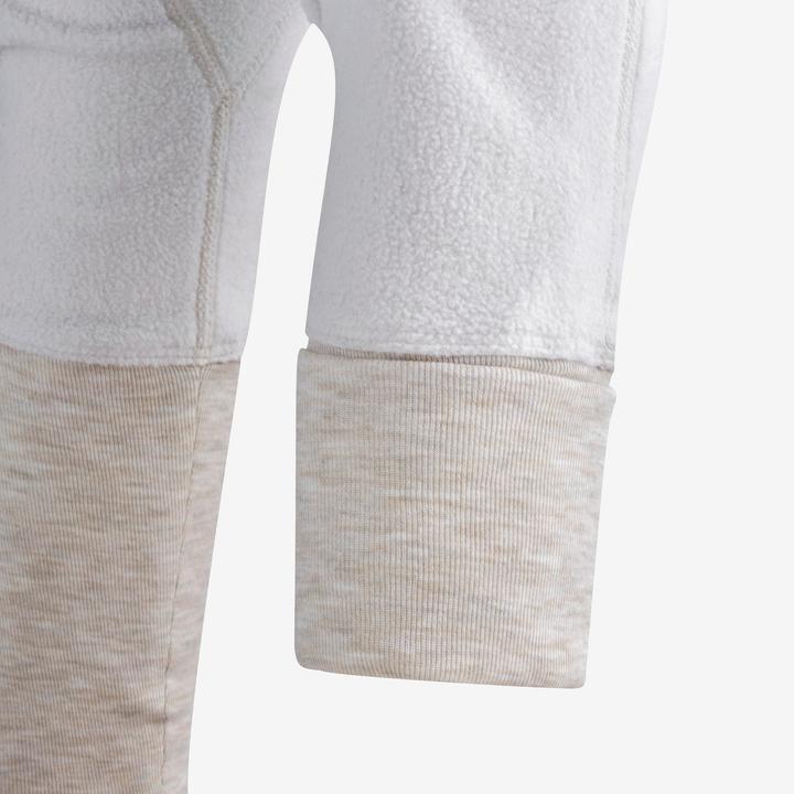 Image du produit Wedze Combinaison de ski bébé polaire - Midwarm 500 gris (2)