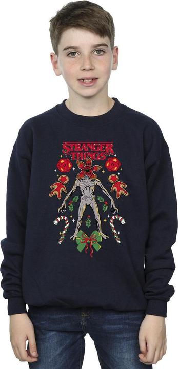 Immagine prodotto Netflix Stranger Things Christmas Demogorgon Felpa Ragazzi (152, 158)